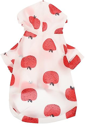 TOYANDONA Hundesonnencreme Shirt Polyester Schutzkleidung Für Sommer Hunde Und Katzenmantel Mit Kapuze Atmungsaktiv Und Leicht Für Kleine Haustiere Geeignet