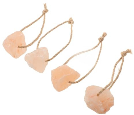 Garneck 4pezzi Blocco Naturale per Equini Bovini e Caprioli Integratore Minerale Essenziale Resistente alle Intemperie per Animali da Allevamento e Crescita