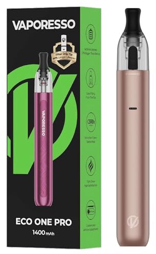 Vaporesso GTX One Pro Kit con batería integrada de 3000 mAh y atomizador XTank T de llenado superior de 3 ml. Compatible con bobinas GTX (0,6 Ω/1,2 Ω). Sin nicotina (Marrón moca)