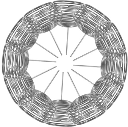 VANZACK 20 pièces Boîte à Engrais pour Jardinage Acier Inoxydable Panier Fertilisation Sphérique pour Bonsaï Orchidées et Plantes Pot Résistance Distribution Précise des Nutriments