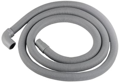 Automatic Drum Washing Machine Drain Pipe Elbow Straight Head Hose Universal for(2m Elbow)