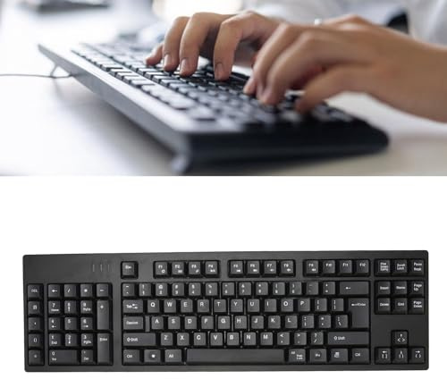 Huairdum Tastiera per Mancini, Layout Ergonomico a 109 Tasti con Micro USB e 2 Porte Extra, Ideale per contabilità Aziendale, Tastierino Numerico Finanziario