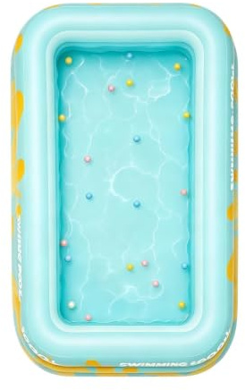 Piscina Hinchable Juguete Engrosado de 210 por 145 por 56 centímetros