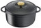 Tefal Heritage Cacerola 29 cm, Hierro Fundido, 7,5 litros, Tapa potenciadora de condensación, retención del Calor, Fuego Lento, guisos, caramelización, Apto para Todo Tipo de cocinas, Cast Iron