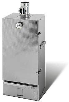 Rökugn – dubbelvägg isolerad – aluminium – abm. 85 x 38 x 33 cm