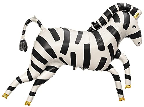 Folienballon Zebra 100 x 82 cm