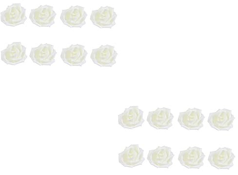 Warmhm 200 STK Hochzeit Rosenblätter Blütenköpfe Aus Schaum Künstliche Blumen Masse Blaue Rose Mini-schaumrose Rosen Nähen Valentinstag Blumendekoration Hellblaue Blüten Sport Rote Rose