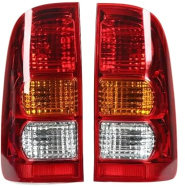 KOEHXJ Luci Posteriori LED Gruppo Fanale Posteriore Per Auto Pickup A LED Sostituzione Lampada Freno Posteriore Per Toyota Per HILUX Per VIGO 2005 Luci Posteriori(Righ)
