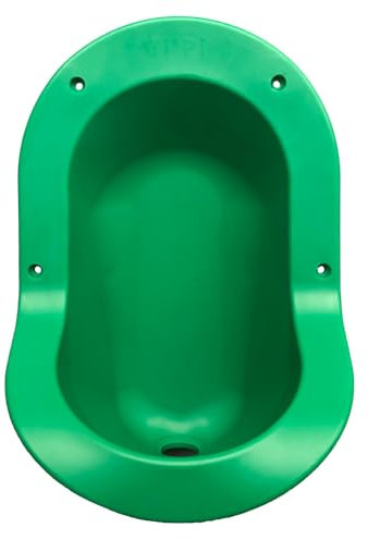 Ti'Pi - Urinoir sans eau encastrable seul - Polyéthylène - Blanc, Noir, Rouge, Vert, Bleu, Rouge, Orange, Jaune (Vert)