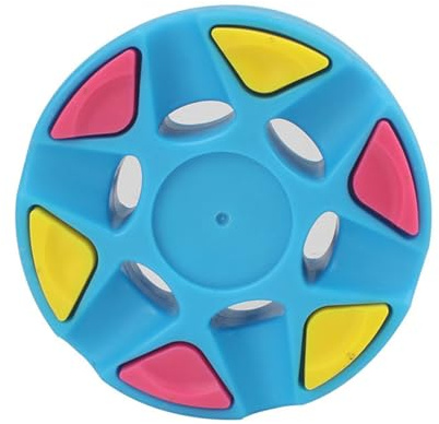 Puck de Hockey sur Rouleaux : Design Lisse Durable, idéal pour l'asphalte ou Le béton | Balle de Hockey de Rue pour et Adultes, Disque d'entraînement Hors Glace pour entraînement