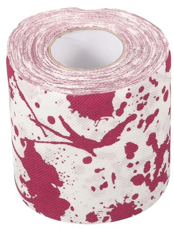 Anneome Papel Higiénico Halloween Decorado Manchas de Rollo Creativo Suave Seguro para Baño Fiesta Temática