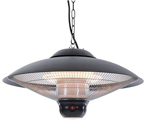 Sunred Halogen-Deckenheizstrahler Sirius 2100 W Terrassenheizer Heizgerät