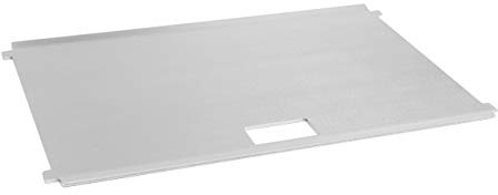 FENNEK Grill Plancha Platte | Zubehör für den mobilen und steckbaren Holzkohle-Grill aus Edelstahl für Camping, Trekking, Vanlife, Garten und Outdoor Grill-Spaß