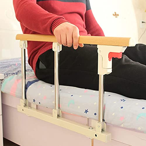 HACSYP bettgitter Bed Assist Rail, Handle Railing, Safety Guard Folding Home Care Assistance Disabled, Adults Older Bar for Handicap, Pregnant