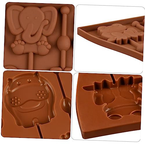 ABOOFAN Moule à Chocolat Silicone Cavités Animaux Moule De Cuisson Pour Bonbons Diy Outil De Pâtisserie Facile à Nettoyer
