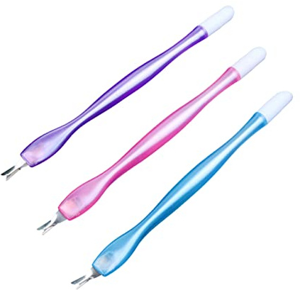Housoutil 15pezzi Strumento Per Manicure Rimozione Della Morta Spingi Cuticole Antiscivolo Forchetta Per Morta Cuticole Strumenti Per Manicure Professionale o Domestico