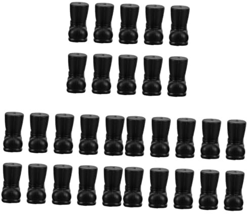TOPBATHY 3 Sets Weihnachtsmannstiefel Weihnachtsstiefel Booties Weihnachtsdekorationen Für Partybevorzugungen 10 Stück * 3