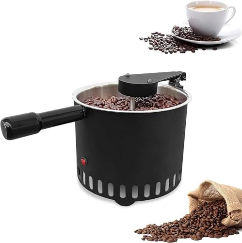 OFNHJK Refroidisseur électrique Domestique de Grains de café, Machine de Refroidissement de torréfacteur de Grains de café d'une capacité de 600 G, Filtre Double Couche avec écran Mesh, idéal pour