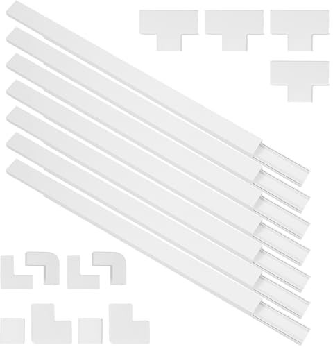 Homoyoyo 1ensemble Cache-câbles Auto-adhésif pour Mur De Pratique pour Dissimuler Les Câbles Et Éviter Les Accidents Maison Ou Au Bureau