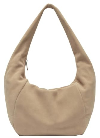LIEBESKIND Berlin Hobo M FARRAH HYDRO SUEDE beige