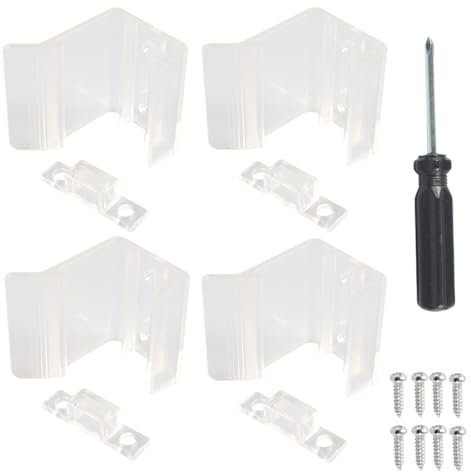 Vertre de porte miroir coulissante, verrou de porte de placard miroir