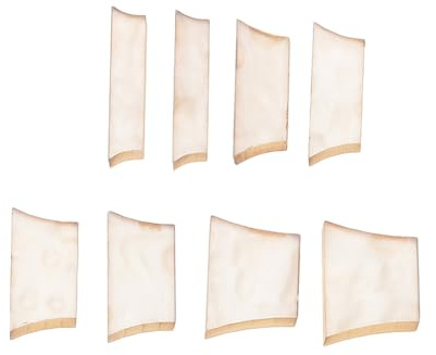 UPKOCH 9stücke Teiliges -schalen-inlay Gitarre Stilvolle Weiße Schalen-einlagen Für Griffbrett Einfache Installation Für Gitarrenmodifikationen Und Klangverbesserung