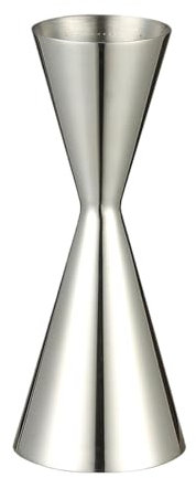 QuxetlRyz Jigger 2 Piezas de Herramientas for Taza medidora, medidor de Barra, medidor de cóctel, Herramientas de Barra, Accesorios de Barra(15 30ml Silver)