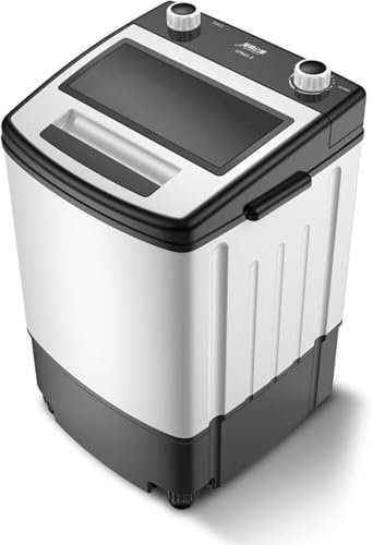 Portable Washing Machine with Spin Dryer, UV Antibacterial Feature, Ideal for Home, Travel, and Dorms