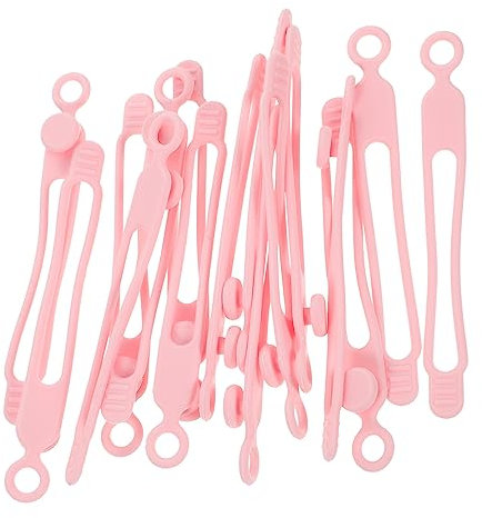 Lurrose 48pcs Heavy Duty Cable Ties Long Cable Organiser Silicone Fastening for Power Charging Cords