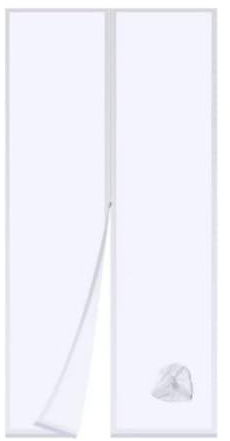 Generisch Cortina universal para aire acondicionado móvil, puerta, protección aislante para mejorar la eficiencia energética y para ventanas correderas (A, 210 x 90 cm)