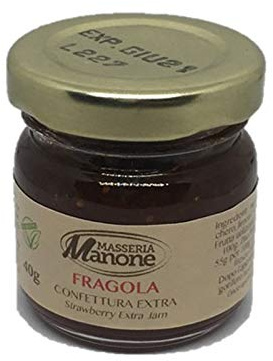 Mermelada de fresa extra 40 Gr. - Carton 6 Piezas