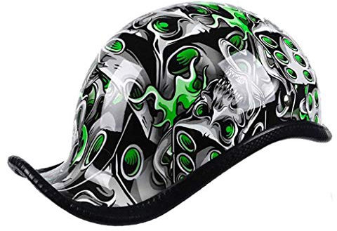 GAOZHE Casco Jet,Aperto retrò Scodella,Adulto Scodella Casco,Casco Scooter,DOT ECE Casco omologato Scooter Unisex Adulti，Adatto per Street Bike Autobike Endurance