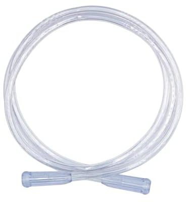 The Oxygen Store Tubo de oxígeno de 7,6 m | Se mueve libremente sin sentirse restringido por la longitud del tubo | 1 tubo transparente de tres canales | Flujo de oxígeno ininterrumpido | Añade más