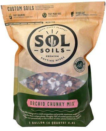 Sol Soils Mélange épais orchidée (3,8 l)