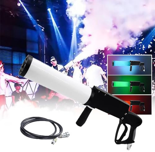 Brumisateur Portatif de Pistolet de CO2 de LED, Machine de Brouillard de Fumée de Machine de Jet, Effet de Fumée de Brumisateur de Scène de Machine de Brouillard