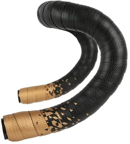 SHuuL Lenkerband Fahrrad Lenkerband Stoßdämpfendes Fahrradlenkerband Rennrad Lenkerband Anti-Rutsch-Fahrradzubehör Lenkerband Rennrad (Color : Gold)
