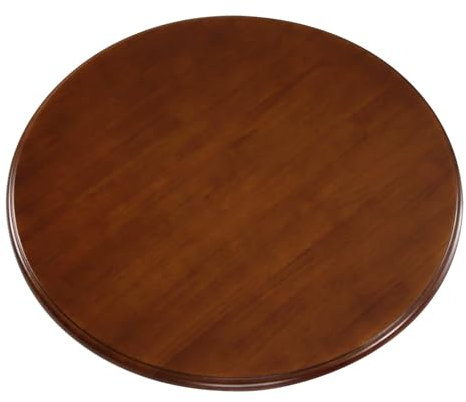 Sljovexity Plateau Tournant Bois De 60-110 Cm, Plateau Tournant Salle A Manger Tourne À 360 Degrés, Plateau Bois Rond Facile À Partager pour Servir des Gâteaux, du Fromage, Noël(80cm)