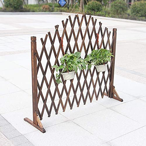 SIMAIT Clôture pour Plantes, clôture de Jardin pour Chien - Clôture temporaire Portable pour Animaux de Compagnie, clôture de Jardin extérieure, cloison en Treillis Extensible décorative, pour la m