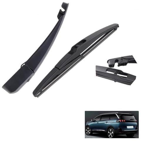 OXANC Car Wiper Blades,For Peugeot 5008 2017-2021 Car Rear Wiper Blade Blades Back Window Wipers Arm 230mm Auto Windscreen Blade
