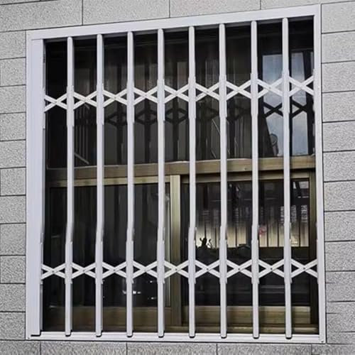 Barres de sécurité en aluminium pour fenêtres, protection contre les effractions, clôture décorative pour sous-sol et abri de jardin