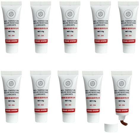Grasa Para Pasadores De Frenos - Lubricante Profesional Alta Temperatura, Compuesto Protección Larga Duración | Grasa Anticorrosiva para Sistemas de Frenado, Pernos Discos Vehículos Tacos Enchufes