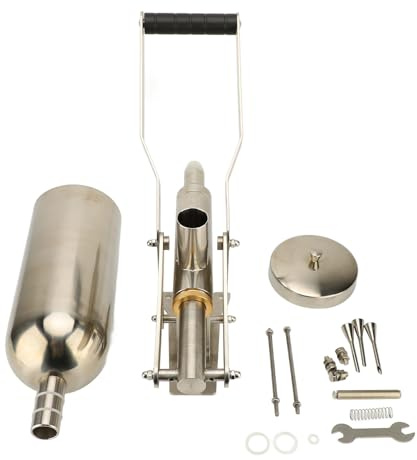 NinGYiYan per riempitrice ciambelle, acciaio inossidabile 304 premium, iniettore per crema di grande capacità, base a forma di Y per risparmiare spazio, facile da pulire e