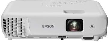 Epson EX3290 3-Chip 3LCD WXGA Projector, 4,000 Lumens High Color Brightness, 4,000 Lumens White Brightness, 2x HDMI, Built-in Speaker (Renewed)