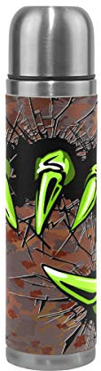 Moyyo Claws Rip Rusty Iron Water Bottle Stainless Steel Double Wall Vacuum Insulated Leak Proof Water Bottle Coffee Cup Travel Mug for Sports Running Hiking