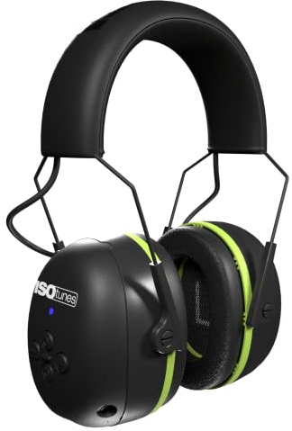 ISOtunes AIR DEFENDER Bluetooth Earmuffs: Comfortable Wireless unisex adult Hearing Protection with 40 Hour Battery Life