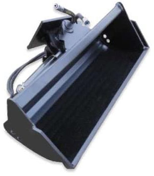 Baggerschaufel 120cm hydraulisch Universal Anbau Radlader Minibagger Schaufel