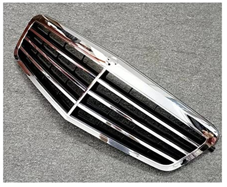 LUIBER Schwarz Kühlergrill Für Mercedes Für Benz E-W212 E200L E260L 2009-2013 Frontstoßstange Racing Grills Kühlergrill Zierleiste (Color : 3)