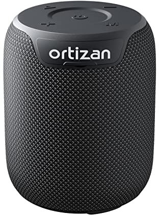 Ortizan Bluetooth Lautsprecher, Musikbox Tragbar Mit IPX7 Wasserdicht, Bluetooth 5.3, Intensiver Bass, 1000 Minuten Akku, Outdoor Box für Wandern, Camping