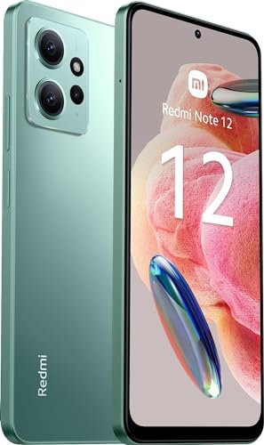 Xiaomi Redmi Note 12 Smartphone sbloccato 4G LTE, 8GB + 256GB, Snapdragon 685 Octa Core, display Amoled 120Hz da 6,67, fotocamere posteriori da 50MP, batteria da 5000mAh, ricarica rapida da 33W, do