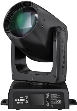Betopper 150W Moving Head DJ Licht Mini LED Bühnenlicht RGBW Beam Licht | 4 IN 1 RGBW DJ Party Lichter Musik Beam Wash Strobe Bühnenbeleuchtung RDM & DMX Control Stage Lighting Bühnen Club Wedding